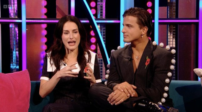 Amber Davies, Strictly Come Dancing: It Takes Two (Picture: BBC)