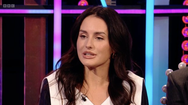 Amber Davies, Strictly Come Dancing: It Takes Two (Picture: BBC)