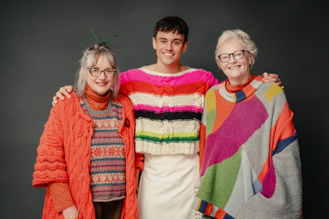 Judge Di Gilpin, Presenter Tom Daley, Judge Shela Greenwell