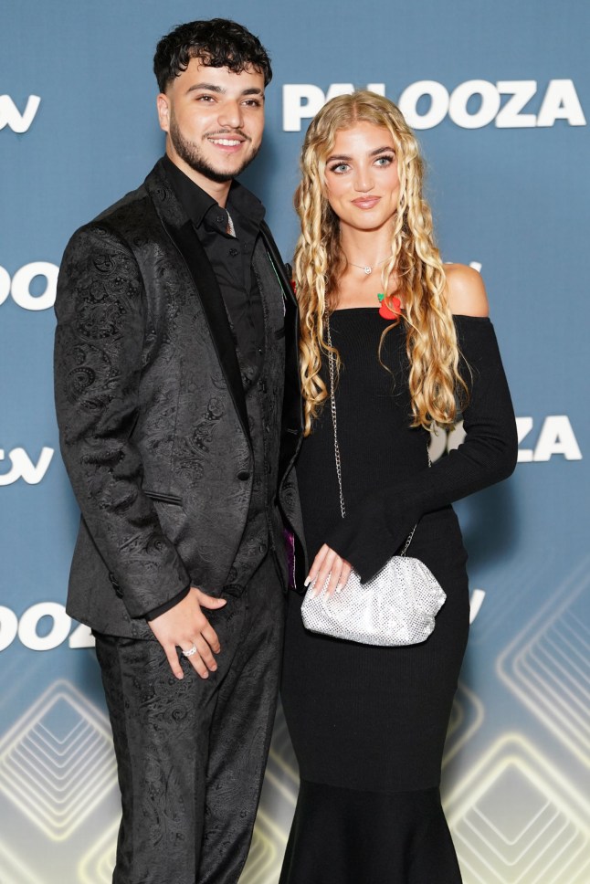 Junior and Princess Andre attending the ITV Palooza at the Barbican Hall, in central London. Picture date: Tuesday November 11, 2025. PA Photo. Photo credit should read: Ben Whitley/PA Wire