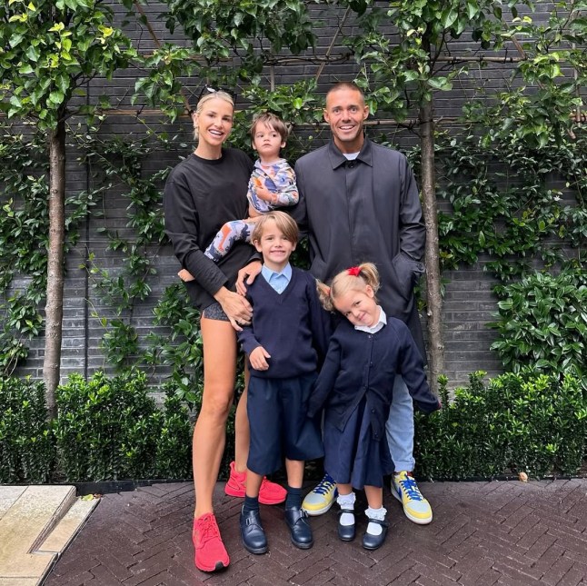 Vogue Williams Spencer Matthews and children taken from their intagram account