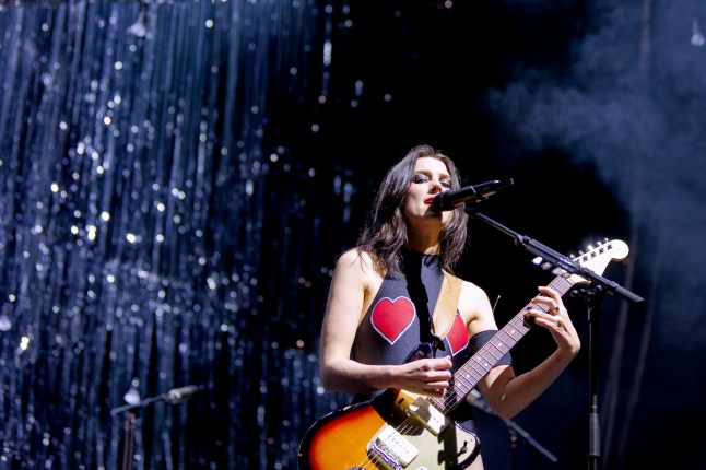 Mandatory Credit: Photo by Andy Von Pip/ZUMA Press Wire/Shutterstock (15978471b) ELLIE ROWSELL - vocals, guitar of Wolf Alice live at Manchester Arena as part of their The Clearing world tour Wolf Alice Manchester Performance, United Kingdom - 28 Nov 2025
