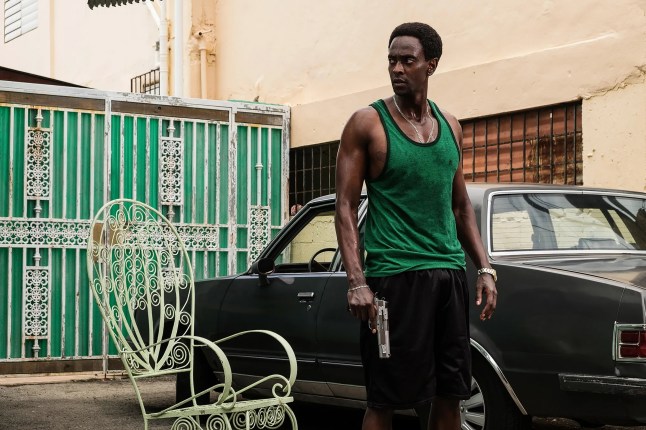 n this image provided by Crackle, Edi Gathegi plays Haitian-American gangster Ronald Dacey in the new Crackle techno-thriller ???StartUp.??? It premieres Tuesday, Sept. 6, 2016, on the streaming service. (Francisco Roman/Crackle via AP)