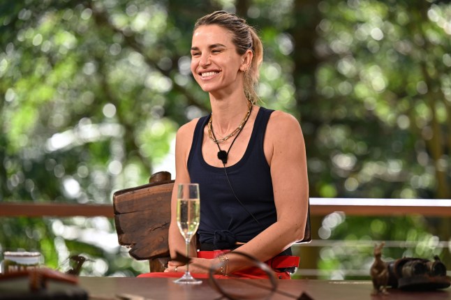 Editorial Use Only Mandatory Credit: Photo by James Gourley/ITV/Shutterstock (16000045m) Vogue Williams is evicted from camp 'I'm a Celebrity... Get Me Out of Here!' TV show, Series 26, Show 16, Australia - 01 Dec 2025