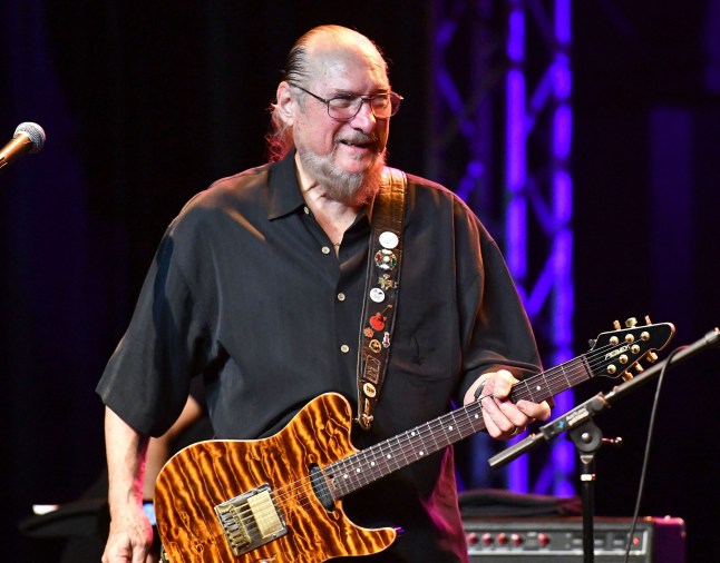 Rock and Roll Hall of Fame inductee Steve Cropper, founding member of Booker T. & the MG's and the Blues Brothers Band, performs onstage at The Rose on September 28, 2018