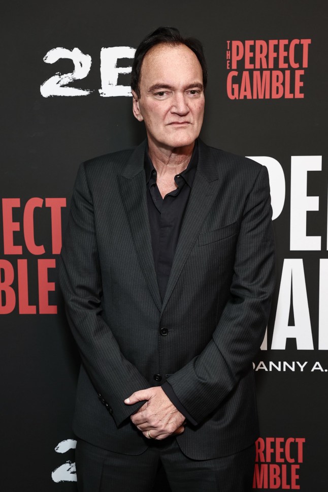 Mandatory Credit: Photo by John Salangsang/Shutterstock (15745515fx) Quentin Tarantino The Perfect Gamble Official US Premiere Presented by 2B Films and Director Danny A Abeckaser, Powered by Rumor, Los Angeles, California, USA - 12 Nov 2025