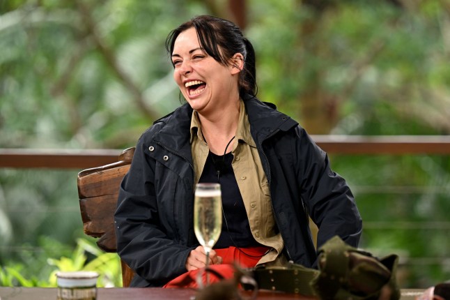 Editorial Use Only Mandatory Credit: Photo by James Gourley/ITV/Shutterstock (16033945h) Shona McGarty finishes third 'I'm a Celebrity... Get Me Out of Here!' TV show, Series 26, Show 22, Australia - 07 Dec 2025