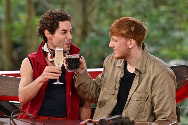 Editorial Use Only Mandatory Credit: Photo by James Gourley/ITV/Shutterstock (16033945aa) Tom Read Wilson and Angry Ginge 'I'm a Celebrity... Get Me Out of Here!' TV show, Series 26, Show 22, Australia - 07 Dec 2025