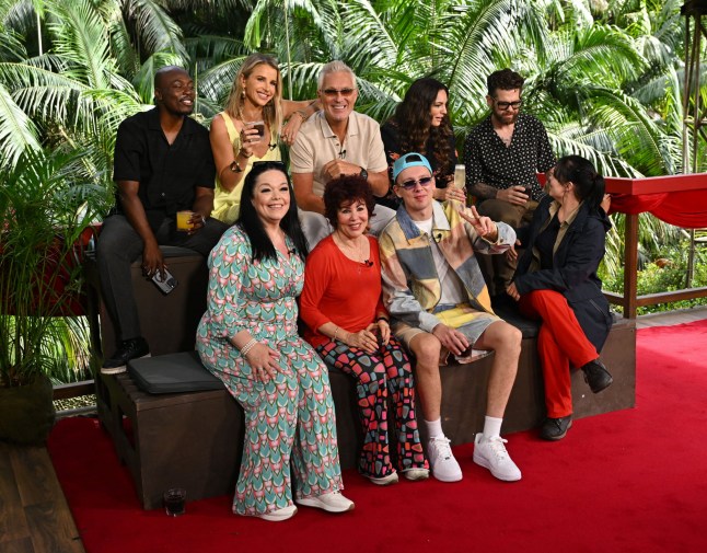 Editorial Use Only Mandatory Credit: Photo by James Gourley/ITV/Shutterstock (16033945an) Eddie Kadi, Vogue Williams, Martin Kemp, Kelly Brook, Jack Osbourne, Lisa Riley, Ruby Wax, Aitch and Shona McGarty 'I'm a Celebrity... Get Me Out of Here!' TV show, Series 26, Show 22, Australia - 07 Dec 2025