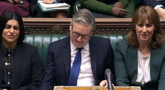 Pics show: PMQS 10.12.25 Kemi Badenoch lashed into Keir Starmer alongside Shabana Mahmood, Rachel Reeves And Brigit Phillipson today Over leadership and teacher numbers amongst other topics supplied by Pixel8000