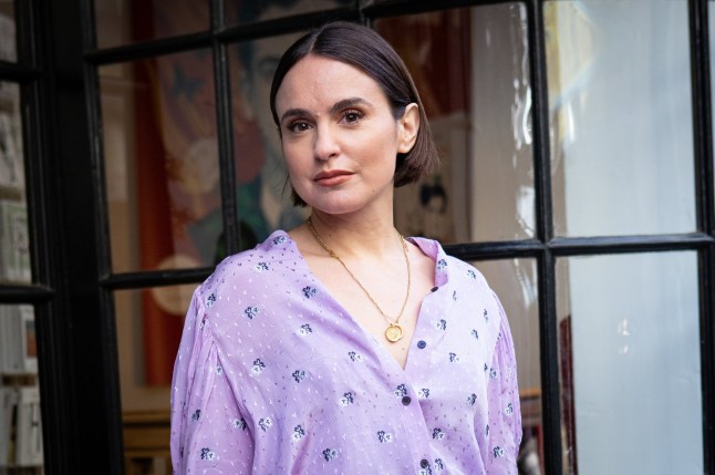 MADRID, SPAIN - JANUARY 10: Actress Veronica Echegui attends the "El Libro Del Amor" photocall at La Mistral Bookshop on January 10, 2023 in Madrid, Spain. (Photo by Pablo Cuadra/WireImage)