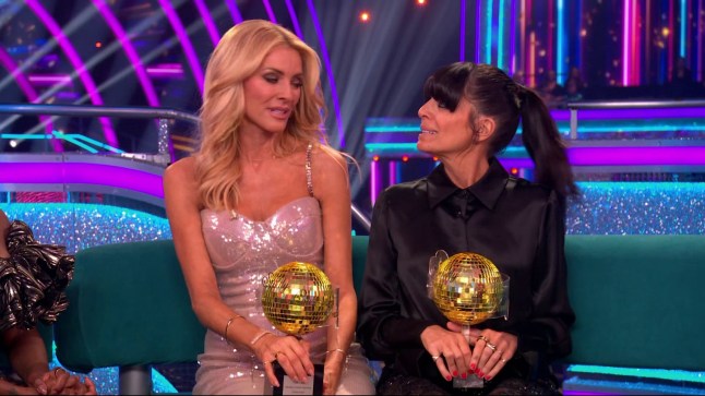 Claudia Winkleman sobs over looming Strictly exit as fans fear for show's future CLAUDIA WINKLEMAN TESS DALY STRICTLY COME DANCING EXIT