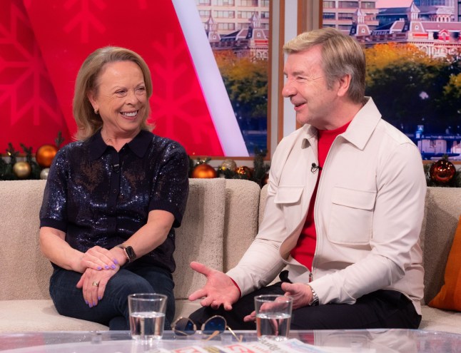 Editorial use only Mandatory Credit: Photo by Ken McKay/ITV/Shutterstock (16137003b) Jayne Torvill, Christopher Dean 'Good Morning Britain' TV show, London, UK - 18 Dec 2025