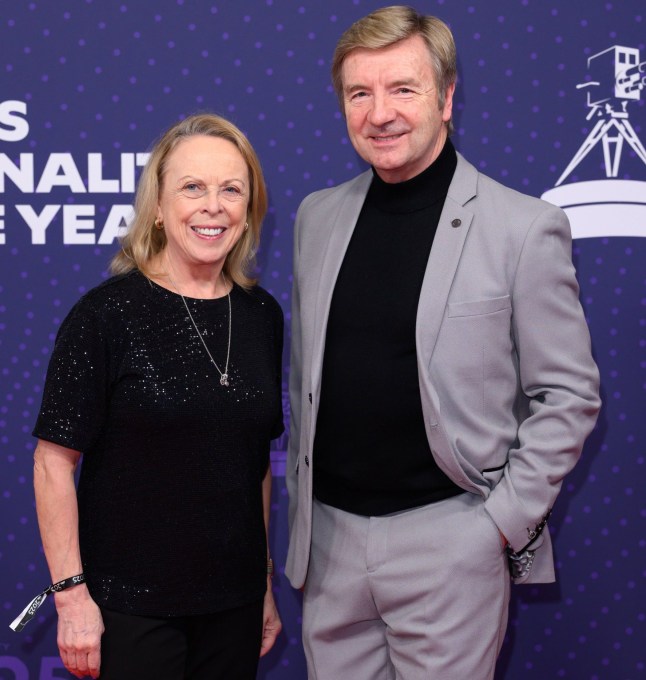 MANCHESTER, ENGLAND - DECEMBER 18: Jayne Torvill and Christopher Dean attend BBC Sports Personality of the Year 2025 at Dock10 Studios on December 18, 2025 in Manchester, England. (Photo by Karwai Tang/WireImage)