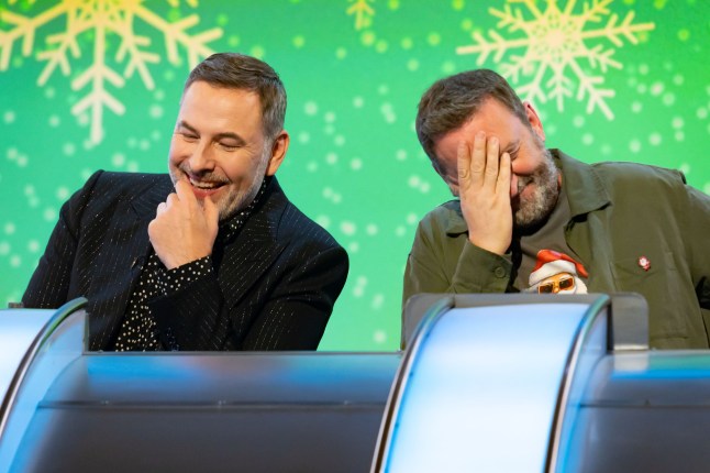 David Walliams and Lee Mack