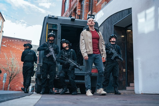 Russel Tovey as Barclay in The War Between the Land the Sea