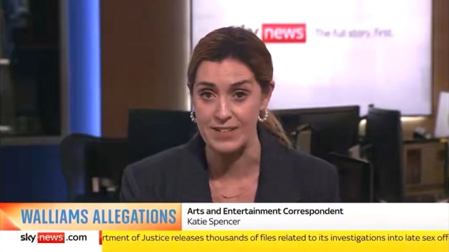 Katie Spencer on Sky News