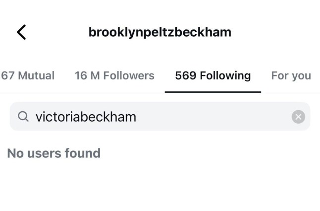 David and Victoria Beckham cut ties with son Brooklyn after 'unfollowing' him