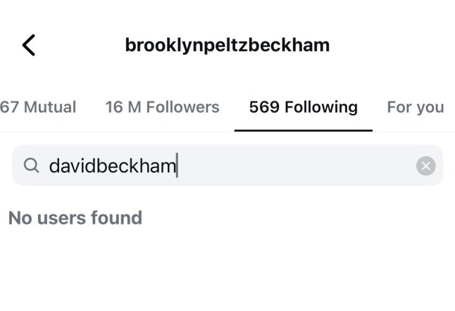 David and Victoria Beckham cut ties with son Brooklyn after 'unfollowing' him