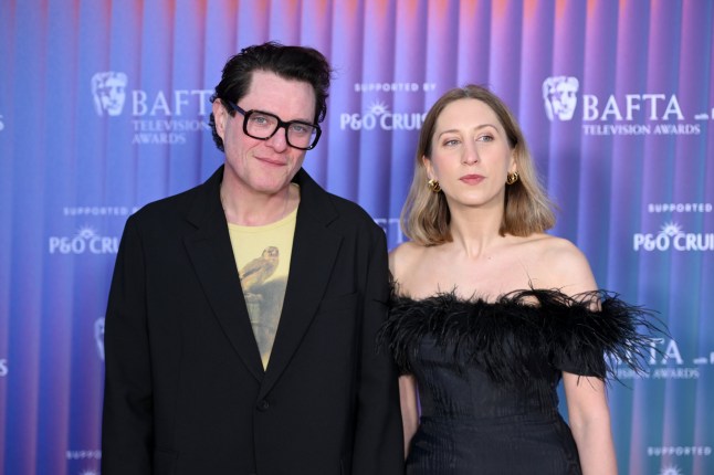 LONDON, ENGLAND - APRIL 24: Mathew Horne and Celina Bassili attend the BAFTA Television and Television Craft Nominees' Party supported by P&O Cruises at The V&A on April 24, 2025 in London, England. (Photo by Kate Green/BAFTA/Getty Images for BAFTA)