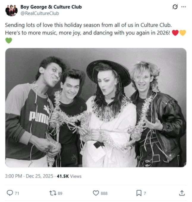 Boy George takes aim at former Culture Club bandmate who 'tried to bankrupt him'