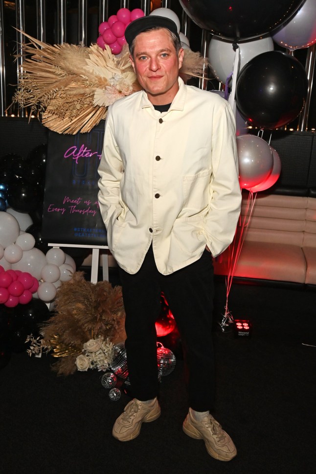 LONDON, ENGLAND - AUGUST 17: Mathew Horne attends the launch of STK 'After Hours', a new immersive dining experience, at STK London on August 17, 2023 in London, England. (Photo by Alan Chapman/Dave Benett/Getty Images)