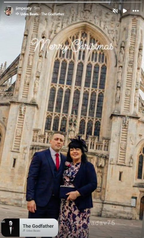 Jim Peaty instagram post Adam Holly Ramsay Caroline